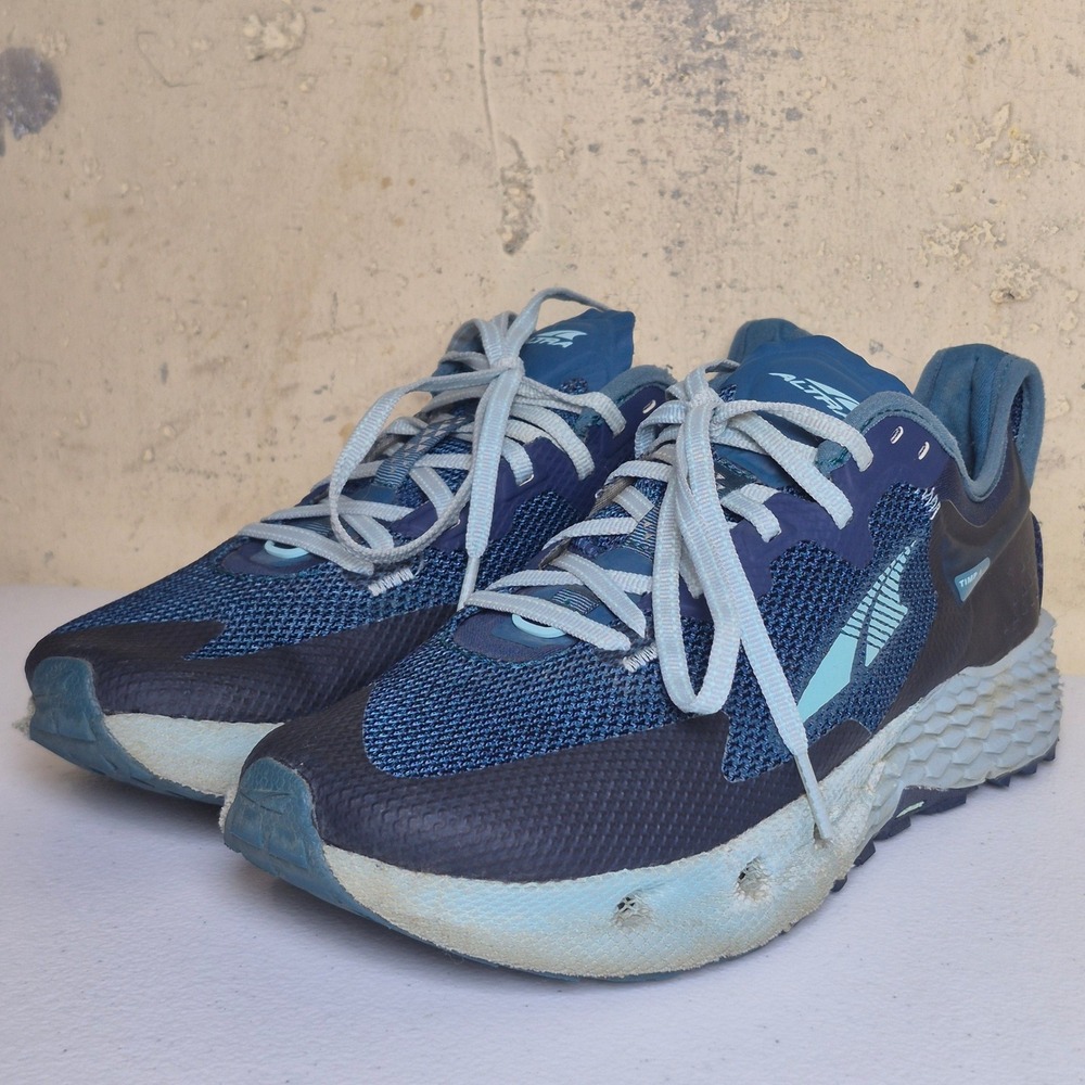 Altra Timp 4 Trail Running Shoes Womens 8 Deep Teal Blue Athletic Sneakers